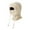 Beige, variant on yotijay Balaclava Hood Neck Warmer Thermal Full Face Mask for Winter Hiking Climbing black