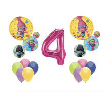 Trolls Poppy Foil Balloon Bouquet #4