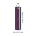 thumbnail image 2 of 2 Pack Motorcycle Key Tags, Flag Embroidery Key Fobs & Keychains, 2 of 7