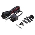 thumbnail image 1 of Interruptor de Pulgar Basculante de Cabrestante de 12 V con Soporte de Montaje - Kit de Interruptor de Control de Barra de Manija para ATV UTV Macarena Interruptor de control del eje de balancín Winch, 1 of 8