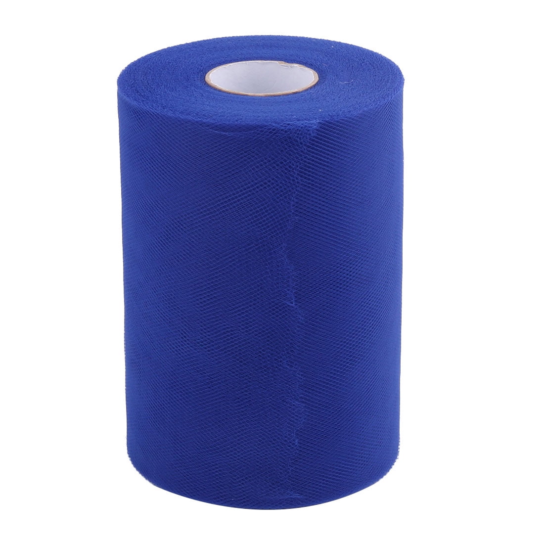Unique Bargains Shop Dress Tutu Gift Decor Tulle Spool Roll Royal Blue 6 Inch x 100 Yards
