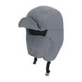 thumbnail image 2 of Aueoeo Winter Trapper Hats for Men Women Warm Hunting Hat with Ear Flaps Windproof Ushanka Hat for Outdoors Hiking, 2 of 2