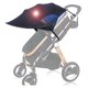 thumbnail image 1 of Parasol universal para cochecito de bebé, parasol anti-UV UPF50+, parasol ajustable para capazo, funda a prueba de viento, protección solar, funda anti-UV p, 1 of 5