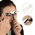 thumbnail image 2 of fastboy Eyebrow Ruler Permanent Measure Portable Professional Stencils Three-Point Shaping Template Coesmetic Measurement Type 1, 2 of 6