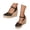 Black, variant on Platform Wedge Sandals for Women 2026 Summer Trendy Espadrille Lace Closed Toe Ankle Strap High Heel Beach Sandals
