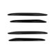thumbnail image 5 of 4pcs Front Bumper Fog Light Lip Splitter Grille Trim For - E Class W213 E43 E63 2016-2020 Splitter, 5 of 5