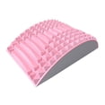 thumbnail image 2 of Camilla de espalda, Cracker de espalda para mujeres y hombres, corrección de postura, soporte lumbar, camilla de cuello, tabla de para sofá, Rosa, 2 of 8