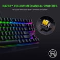 thumbnail image 3 of Teclado Mecánico Razer BlackWidow V3 TKL Switch Amarillo Inglés Reacondicionado Tipo A, 3 of 6