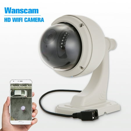Outdoor Speed Dome Ip Network - Wanscam 720P WIFI Camera HD 1.0MP 1/4