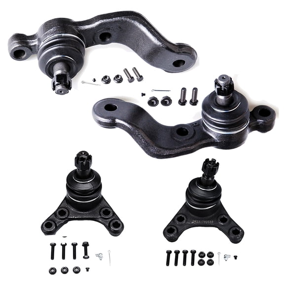 ECCPP 4pcs Front Lower Ball Joint Front Upper Ball Joint fit for 1995-2004 For Toyota For Tacoma