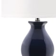 thumbnail image 6 of SAFAVIEH Juniper 30 in. H Ceramic Solid Table Lamp, Navy, 6 of 6