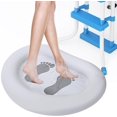 thumbnail image 3 of BEMS-1 pieza de piscina inflable, lavabo para baño de pies, PVC, redondo, blanco, 3 of 5
