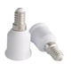 thumbnail image 5 of Adaptador de luz 2x E14 a E27, portalámparas, accesorios para luminarias, convertidor de portalámparas compacto y fácil de instalar, 5 of 8