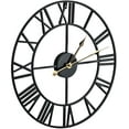 thumbnail image 2 of Decorative Large 16" Metal Wall Clock for Living Room - Modern Farmhouse Wall Décor, 2 of 7