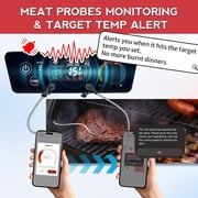 Meatender Advanced Wifi Pid Trapezoid Controller for Pit Boss Smokers, App-Enabled