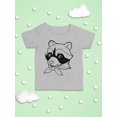 thumbnail image 3 of Raccoon With Shawl T-Shirt Infant -Image by Shutterstock,  12 Months, 3 of 4
