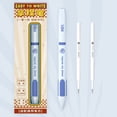 thumbnail image 1 of Ballpoint pen,Pen -fall -fall 0.5mm With 2 Refills Fine Point With Point With 2 Note Pens Office Pens Office Supplies 2 Refills Stationery 0.5mm Fine 0.5mm Fine Point, 1 of 6