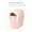 Pink, variant on Qiweii Men's And Women's Thick Lined Warm Hat With Face Mask Winter Warm Hat Mask Set Cold Weather Head Face Protection Hat For Outdoor Activities