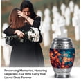 thumbnail image 4 of Humming Bird Keepsake Flowers Urn For Ashes Adult Female, 1 Large Cremation Urns For Male, Little Urns For Human Ashes Set Of 4, Blue Urn For Mother, 10&3 Inch, 4 of 7