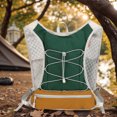 thumbnail image 5 of Hydration Backpack Large Capacity Ultralight Storage Knapsack Breathable Mountaineering Vest Bag Camping Sports Backpack (Retro Green), 5 of 13