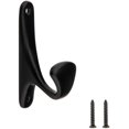 thumbnail image 1 of Coat hook, opaque black, 1 of 5