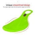 thumbnail image 4 of XiYing Portable Abs Plastic Snow Sled for Winter Sports, 51X35Cm Sledding Board with Large Handle for Snow Grass Sand Sliding, Includes 1 Sled, 4 of 8