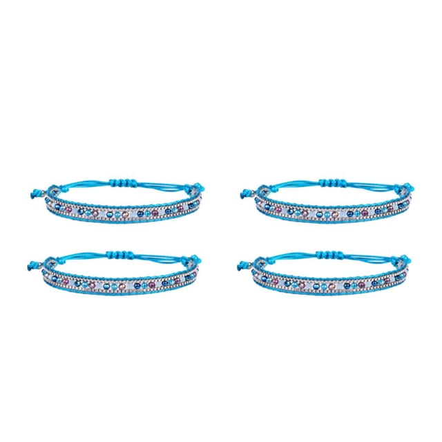 Pulseras de cristal bohemio Qarigey 2 piezas