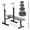Grey Bench +150WP+BAR, variant on LMDEX Adjustable Weight Bench Folding Fitness Barbell Rack for Full Body Workout Incline & Decline Capability Home Gym Strength