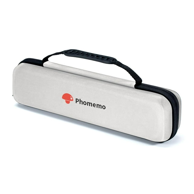 Bolsa de impresora Phomemo M08F blanca para viajes con impermeable