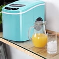 thumbnail image 2 of Costway Máquina de Hacer Hielo 12 Kg / 24 H Tanque del Agua de 2,2 L con Cuchara y Cesta Portátil para Casa Bar Menta Verde 25 x 36 x 32,5 cm, 2 of 9