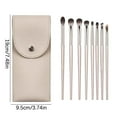 thumbnail image 3 of Kokovifyves Beauty Tools 8PCS Makeup Brushes Kit Set with Eye Brushes Complete Set of Soft Hair Makeup Brushes and Makeup Brush Storage Pouch, 3 of 9