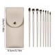 thumbnail image 3 of Set de 8 Brochas de Maquillaje | Brochas de Pelo Suave con Brochas para Ojos | Estuche para Guardar Brochas | Set Completo para Maquillaje de Ojos | Incluye 8 Brochas y 1 Estuche, 3 of 7