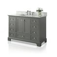thumbnail image 2 of Ancerre Designs Audrey 48" Wood Bathroom Vanity Set in Sapphire Gray, 2 of 6