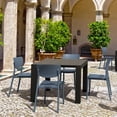 thumbnail image 2 of Compamia Monna Outdoor Dining Chair in Dark Gray, 2 of 6