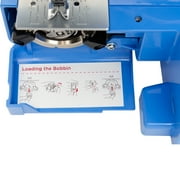 Janome Blue Couture Easy-to-Use Sewing Machine with Buttonhole
