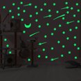 thumbnail image 4 of Coofit Autocollant Mural en Feuille 4 Sticker Mural Lumineux Créatif, 4 of 6
