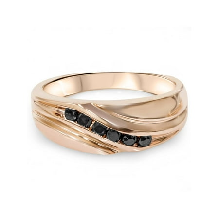 rose gold diamond mens ring walmart rings 4ct 14k