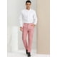 thumbnail image 3 of Pantalones de vestir Lars Amadeus Hombre a cuadros Rosa blanco S, 3 of 6