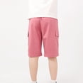thumbnail image 6 of Ruyang Boys Active Jogger Shorts Elastic Waistband Pull on Shorts Summer Quick Dry Basketball Shorts with Pockets 4-11 Years, 6 of 7