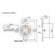thumbnail image 5 of Sidaley Alarma con zumbador eléctrico de 3-24V, altavoz de advertencia, bocina de seguridad para coche, sirena de automóvil, sirenas de policía, Vehículos, repuestos y accesorios Mis Sidaley VI004277-00, 5 of 6