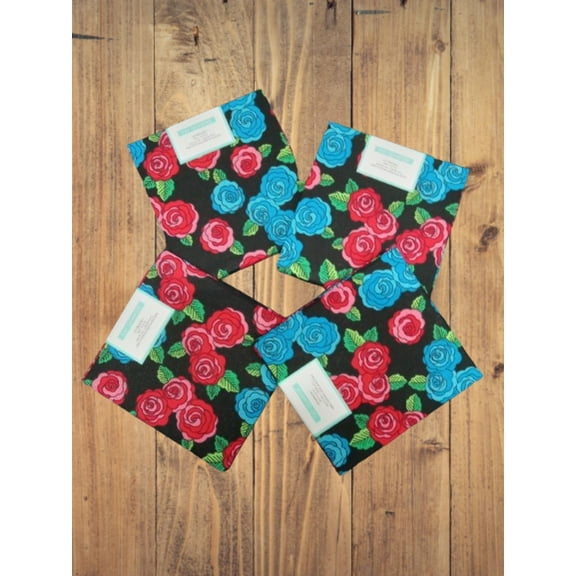 4 Fat Quarters - Flower Fat Quarter Bundle