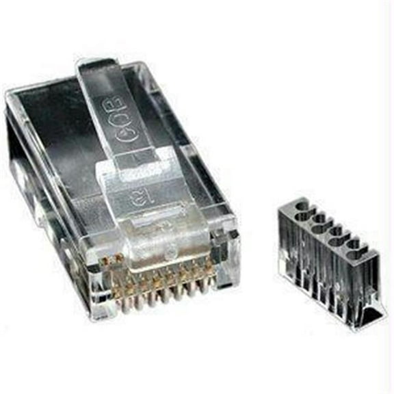 Startech   Cat 6 Rj45 Modular Plug For Solid Wire - 50 Pack