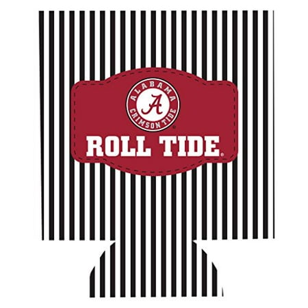 Alabama Beer - Jay Mac Sports University of Alabama Seersucker Beer Sleeve