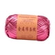 thumbnail image 2 of Hilo metálico brillante de 40 m para tejer a mano, 100 g, tejido elástico de ganchillo. Rosa rosa, 2 of 9