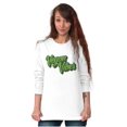 thumbnail image 4 of Vegan Vibes Vegetarian Lifestyle Plus Size Long Sleeve Graphic Tee Shirt Brisco Brands 2X, 4 of 5