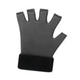 thumbnail image 4 of Guante de frío y calor Guante de hielo Bolsa de hielo reutilizable para dedos de palma para mujeres Hombres Guante de gel de compresión con protección Negro, 4 of 9