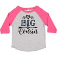thumbnail image 3 of Inktastic Big Cousin Girls Boys or Girls Toddler T-Shirt, 3 of 5