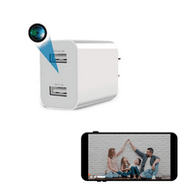 CAMDUCK HD 1080P Mini WiFi Security Camera - Small Micro Wireless Nanny Cam for Home Indoor Security