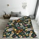 thumbnail image 5 of Fotbe Vintage Casino Chips Manta de Franela Acolchonada con Estampado, Súper Suave y Esponjosa, Extra Grande para Sofá, Cama, Uso Todo el Año-60"x50", 5 of 7