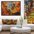 thumbnail image 4 of Designart - Dreaming of Stained Glass - Abstract Framed Canvas Artwork, 4 of 4
